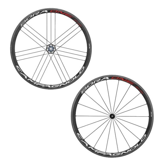 Jeu de roues bora one 35 tubular campagnolo onVeló cycling