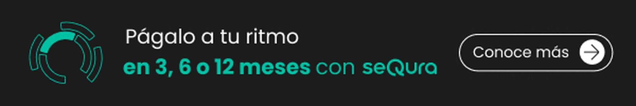 Pago a plazos con Sequra a 3, 6 o 12 meses