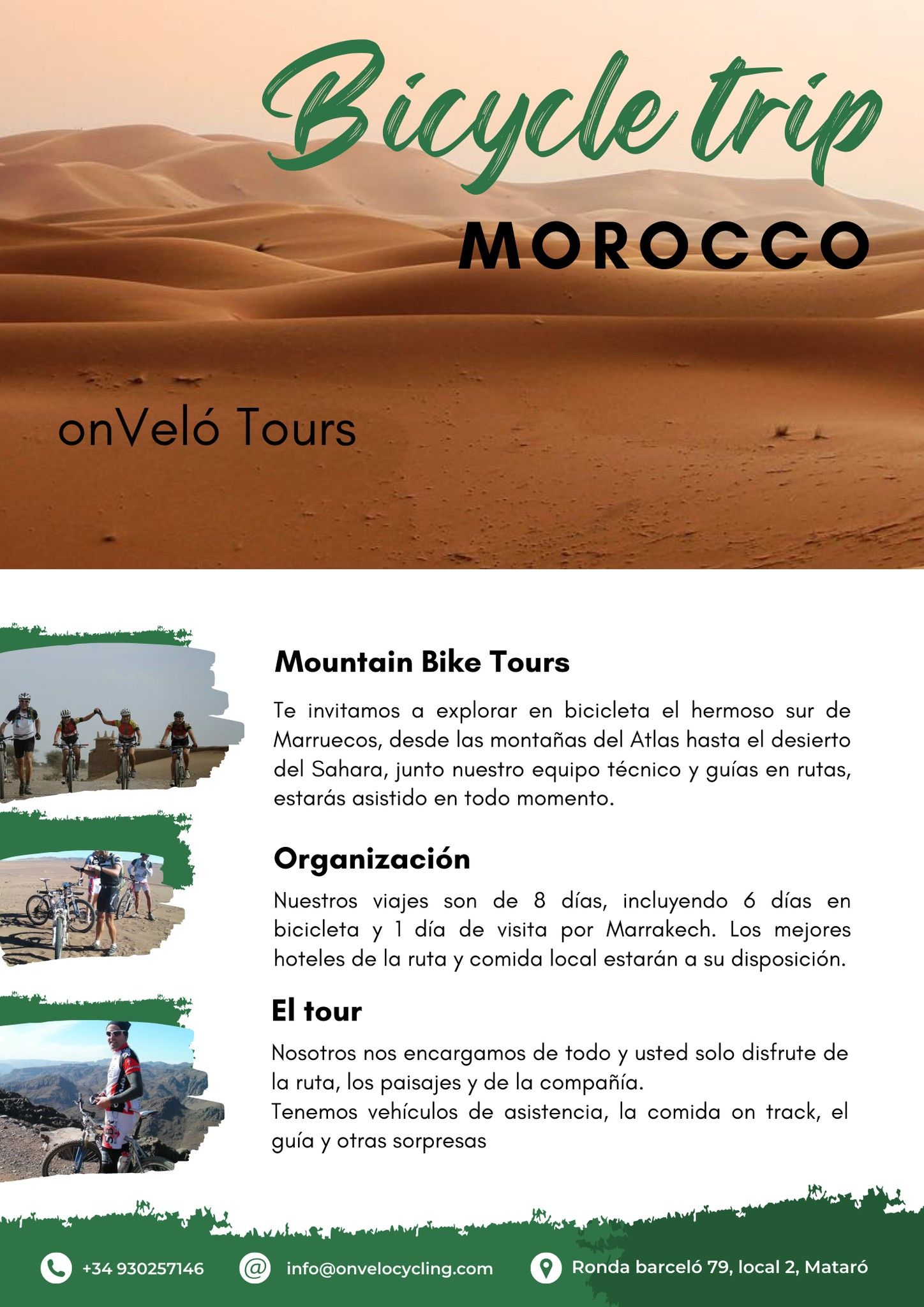 Tríptico viaje a Marruecos