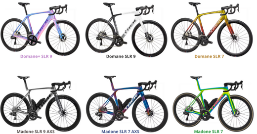 Personalize sua bicicleta Trek