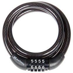 8143 cable 1.20m x 8mm cierre de combinacion 4 digitos