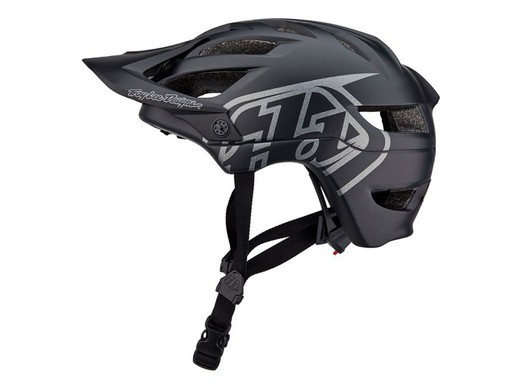 A1 helmet drone black / silver youth