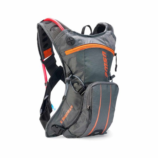 AIRBORNE 3L MTB HYDRATION PACK Grey/Orange