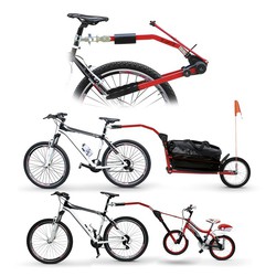 Towing bar peruzzo for children's bike trail angel red