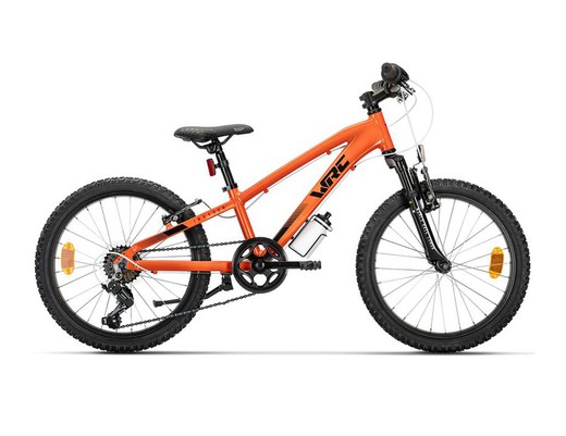 Bicicleta niño wrc invader x 20" verde/naranja