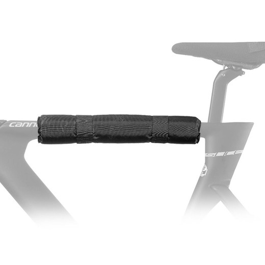Bicycle frame top tube protection pad