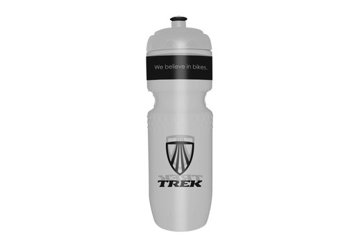Trek max transparent bottle with screw cap