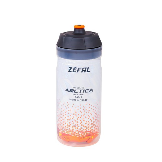 Zefal arctica 55 flacon argent / orange 550 ml