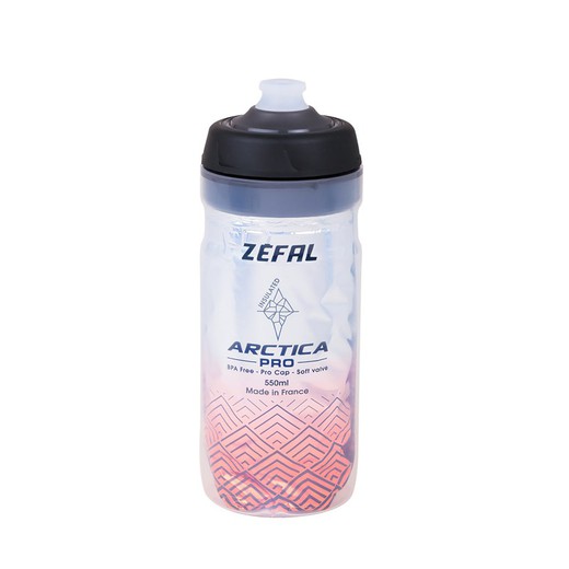 Zefal arctica pro 55 bottiglia argento / rosso 550 ml