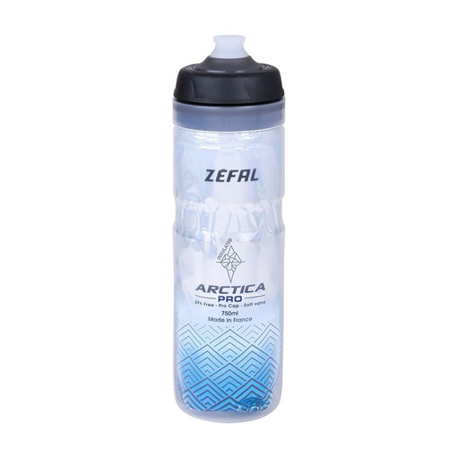 Zefal arctica pro 75 silver / blue bottle 750 ml