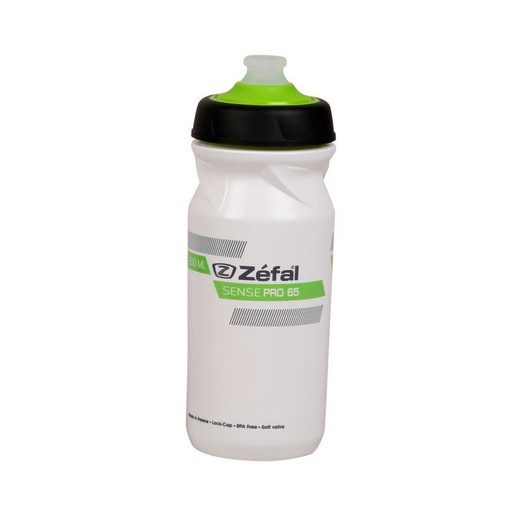 Bottiglia zefal sense pro 65 bianco / verde 650 ml