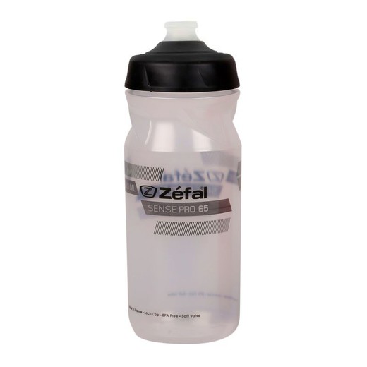 Zefal sense pro 65 bottle smoked black / cyan blue 650 ml