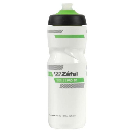 Bidon zefal sense pro 80 white / green / black 800 ml