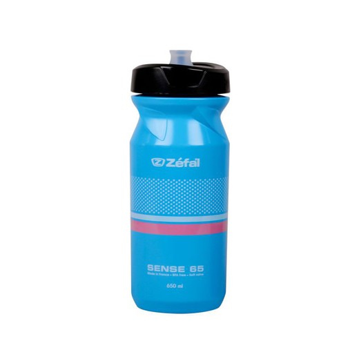 Bidon zefal sense soft 65 azul/rosa/blanco 650 ml