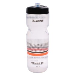 Zefal sense soft 80 translucent black / orange bottle 800 ml
