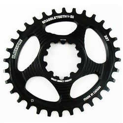 Bl-plat sram dm oval 30 6mm.(GXP) negre