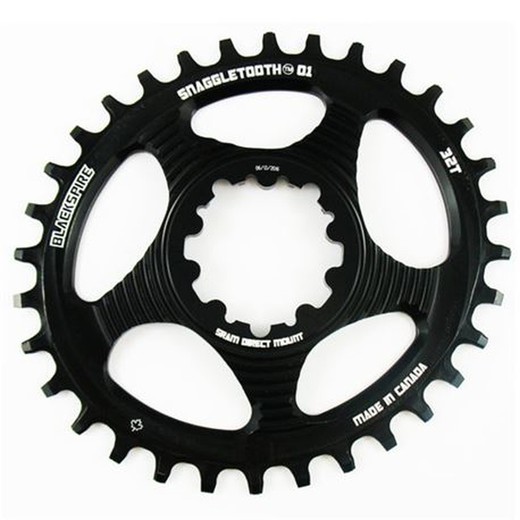 Bl-plato sram dm oval 34 6mm.(GXP) negro