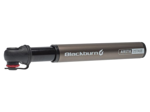 Airstick blackburn 2 estágios cinza anodizado