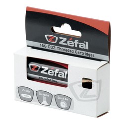 Blister 2 cartuchos de aire zefal co2 16 g  con rosca