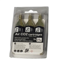 Blister bicisupport 3 air cartridges co2 25 g