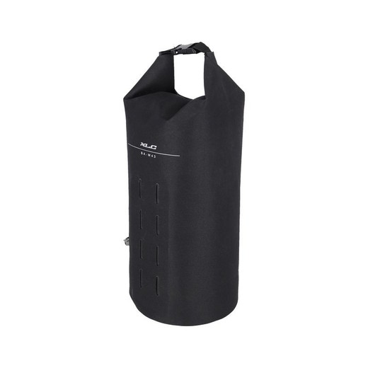 BORSA QUADRE/FORQUILLA ENROTLLABLE XLC BA-W43 17.5L 17x45 cm IMPERMEABLE NEGRE (NO INC. SUPORT)