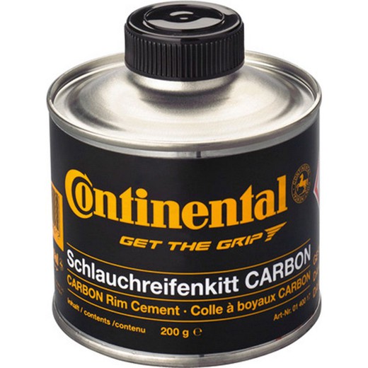 Continental tubular glue jar 200 g carbon