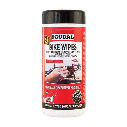 Toalhas de limpeza soudal pot (50 unidades)