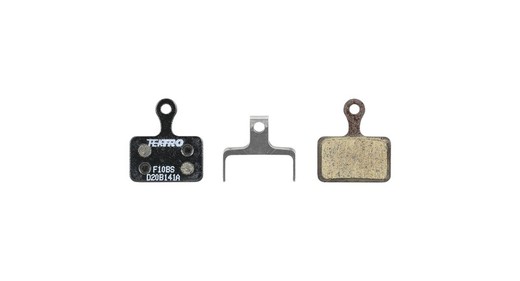 Brake pad tektro f10bs disc black pair