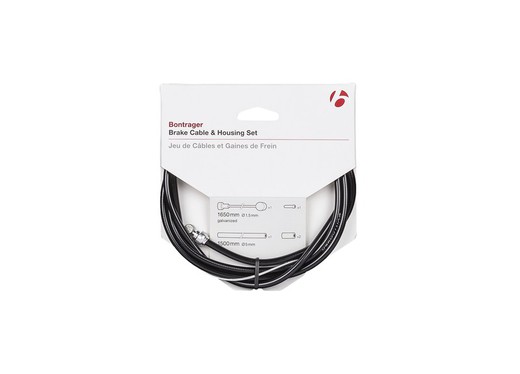 Cable de fre universal bontrager 5 mm negre / zinc