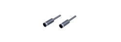 Cable part jagwire 15mm nosed brake ferrule pair black
