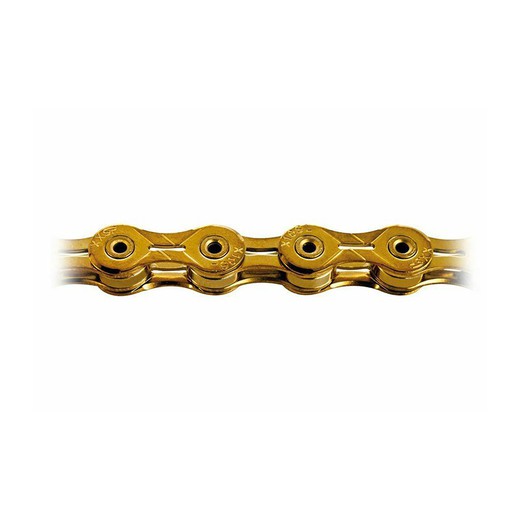 Chain kmc x-10 sl ti-n 114 links 10s gold