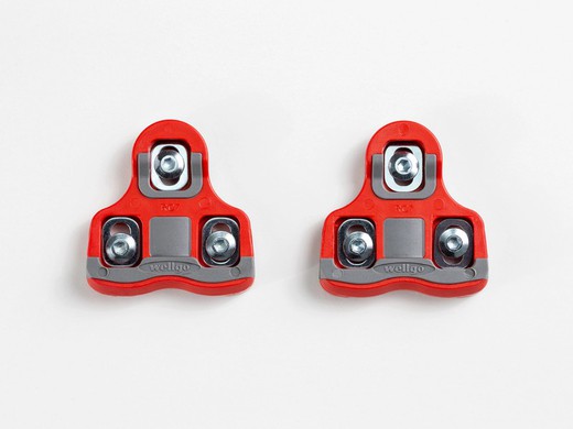 Bontrager road cleats with 6 degrees of float