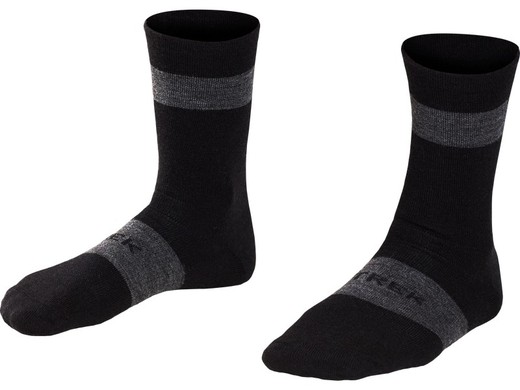 Chaussettes Trek Laine noir