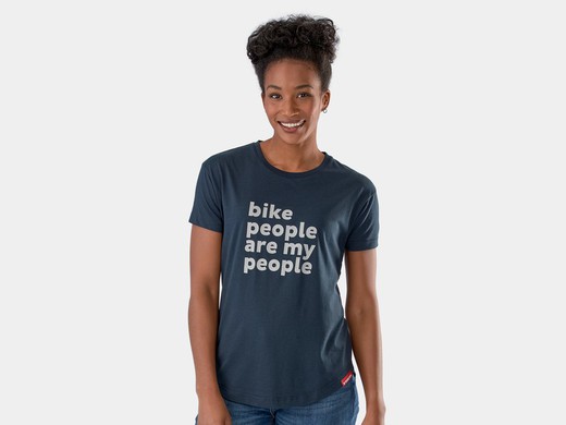 Camiseta trek bike people mujer xl navy