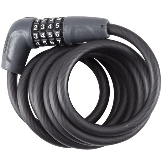 Câble antivol bontrager comp combo 10 mm x 180 cm noir