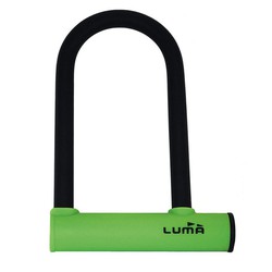 Candado luma horquilla enduro mini hu 160x75 negro/verde