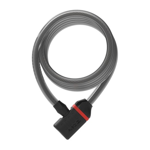 Spiral zefal padlock cable k-traz c8 12 mm - 185 cm