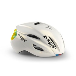 CASCO MET MANTA MIPS EDIZIONE LIMITATA BIANCO/ARCOBALENO