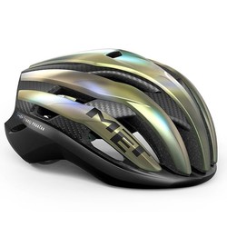 CASCO MET TRENTA 3K CARBON MIPS VERDE DIFUMINADO MATE