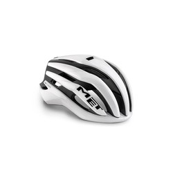 CASCO MET TRENTA MIPS BLANCO/NEGRO MATE BRILLO