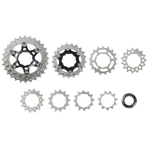 CASSETTA SHIMANO CS-R8000 ARGENTO 11V. (11-32) (11/12/13/14/16/18/20/22/25/28/32)