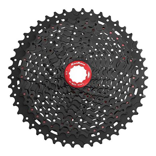 Cassette SunRace 11V 10-46 metal·litzat negre XD