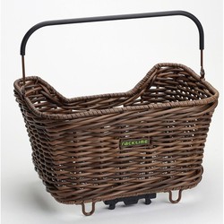 Tubus racktime baskit willow basket snapit adapter included 43x31x24 brown 20 liters