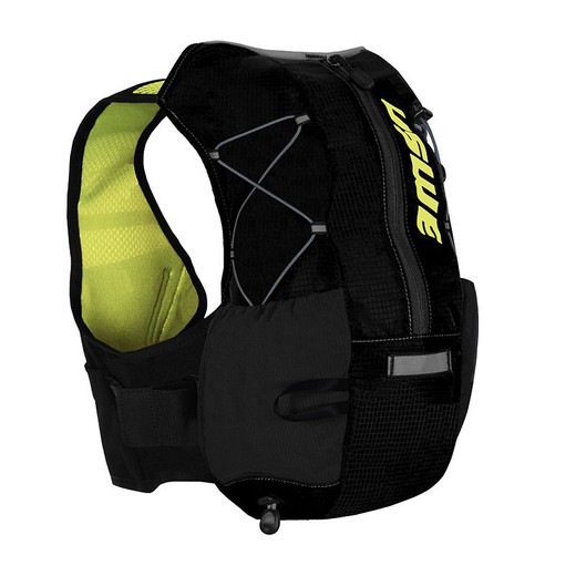 Chaleco de hidratacion uswe pace 12l talla l negro/amarillo