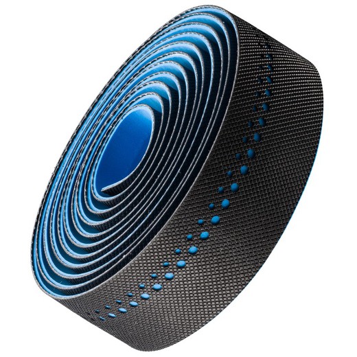 Bontrager grippytack black / blue handlebar tape