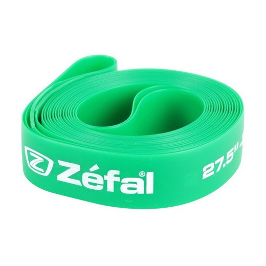 Cinta llanta zefal pvc 27.5 20 mm verde (50 unidades)