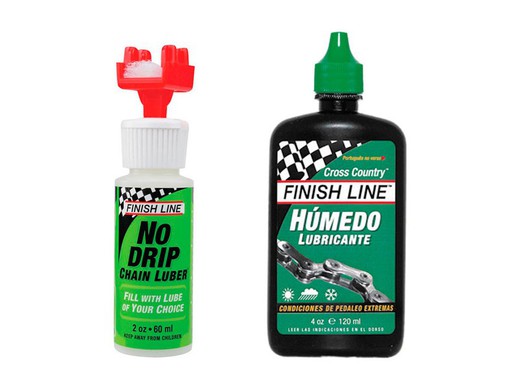 Combo no drip lubricante cadena+lubricante cross country 4oz