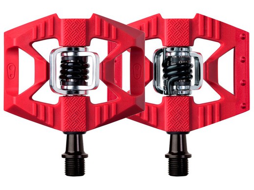 Crank brothers double shot 1 red / black spring