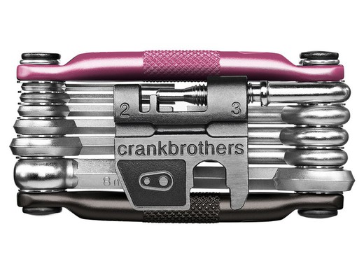 Crank brothers multi - 17 nero / rosa
