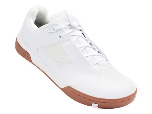 Chaussures crank brothers stamp lace blanc / blanc - gomme semelle 45